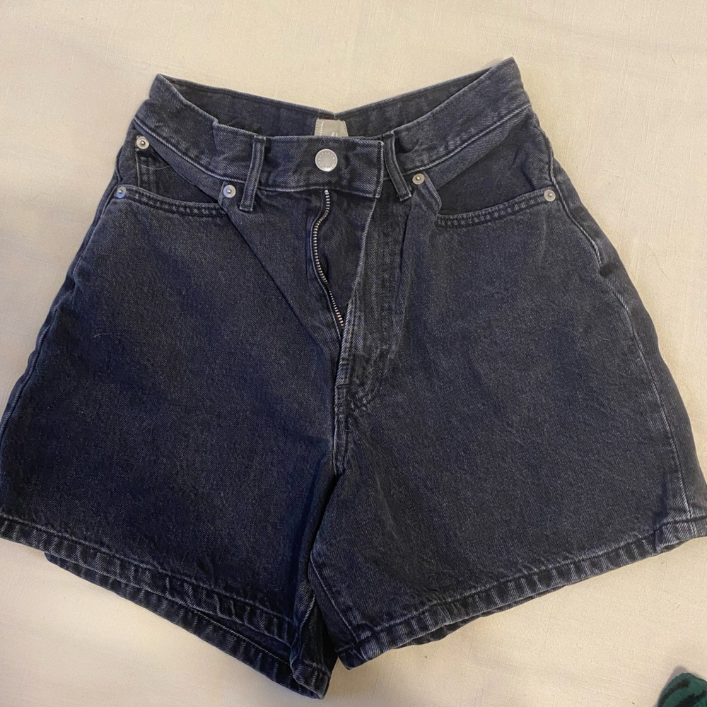 Everlane A-Line Denim Shorts